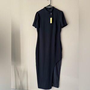 Alexia Admor Asymmetrical Black Dress